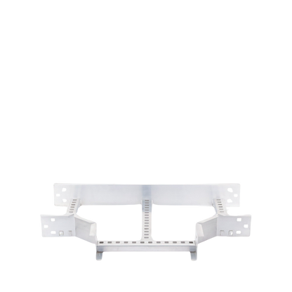 Derivación "T" Horizontal de Aluminio Perfil Z / Peralte 3 1/4" / Ancho 12"/ Radio 8" / Incluye Tornillería (CHTHEZ314R8X12AK)