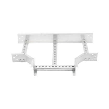 Derivación "T" Horizontal de Aluminio Perfil Z / Peralte 3 1/4" / Ancho 12"/ Radio 8" / Incluye Tornillería (CHTHEZ314R8X12AK)