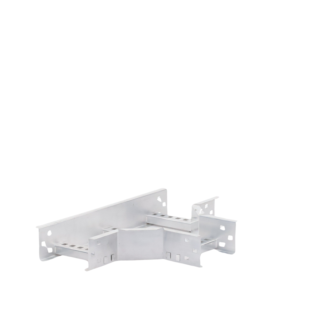 Derivación "T" Horizontal de Aluminio Perfil Z / Peralte 3 1/4" / Ancho 6"/ Radio 8" / Incluye Tornillería (CHTHEZ314R8X6AK)