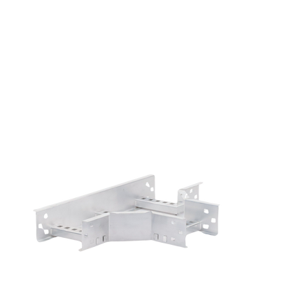 Derivación "T" Horizontal de Aluminio Perfil Z / Peralte 3 1/4" / Ancho 6"/ Radio 8" / Incluye Tornillería (CHTHEZ314R8X6AK)