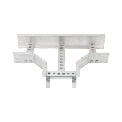 Derivación "T" Horizontal de Aluminio Perfil Z / Peralte 3 1/4" / Ancho 6"/ Radio 8" / Incluye Tornillería (CHTHEZ314R8X6AK)