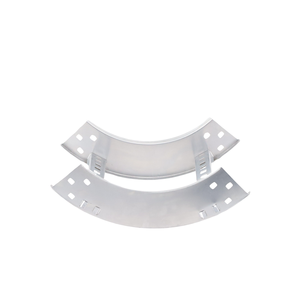 Curva Vertical Interior de Aluminio de 90° Perfil Z / Peralte 3 1/4" / Ancho 12" / Radio 8" / Incluye Tornillería (CHVI90EZ314R8X12AK)