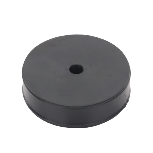 Inserto o Bota de Caucho de 4" Con Un Orificio para Cable de 3/8 in