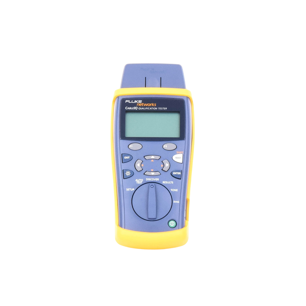 Calificador de Red CableIQ™, para Medición de Capacidades en Redes 10/100/1000 Base-T, y Compatibilidad con VoIP, Datos y Vídeo