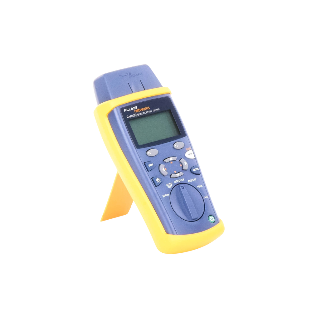 Calificador de Red CableIQ™, para Medición de Capacidades en Redes 10/100/1000 Base-T, y Compatibilidad con VoIP, Datos y Vídeo