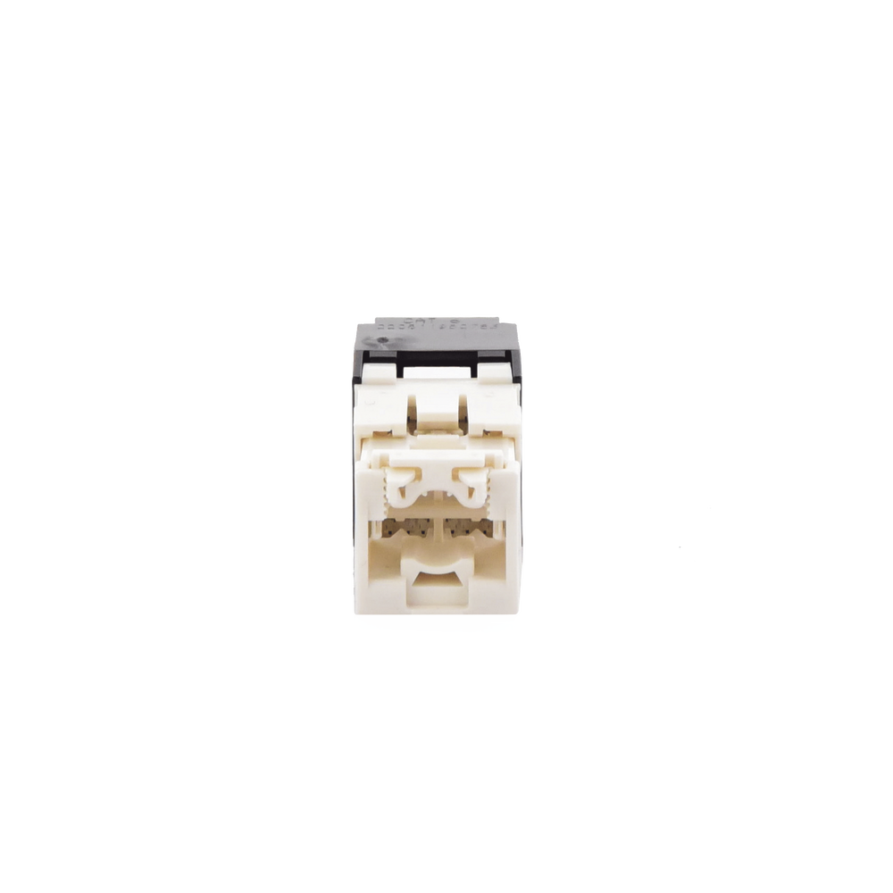 Conector Jack RJ45 Estilo TG, Mini-Com, Categoría 6, de 8 Posiciones y 8 Cables, Color Negro