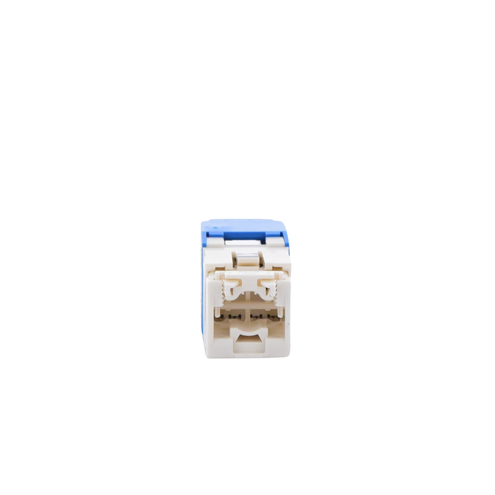 Conector Jack RJ45 Estilo TG, Mini-Com, Categoría 6, de 8 Posiciones y 8 Cables, Color Azul