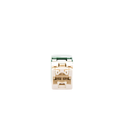 Conector Jack RJ45 Estilo TG, Mini-Com, Categoría 6, de 8 Posiciones y 8 Cables, Color Verde