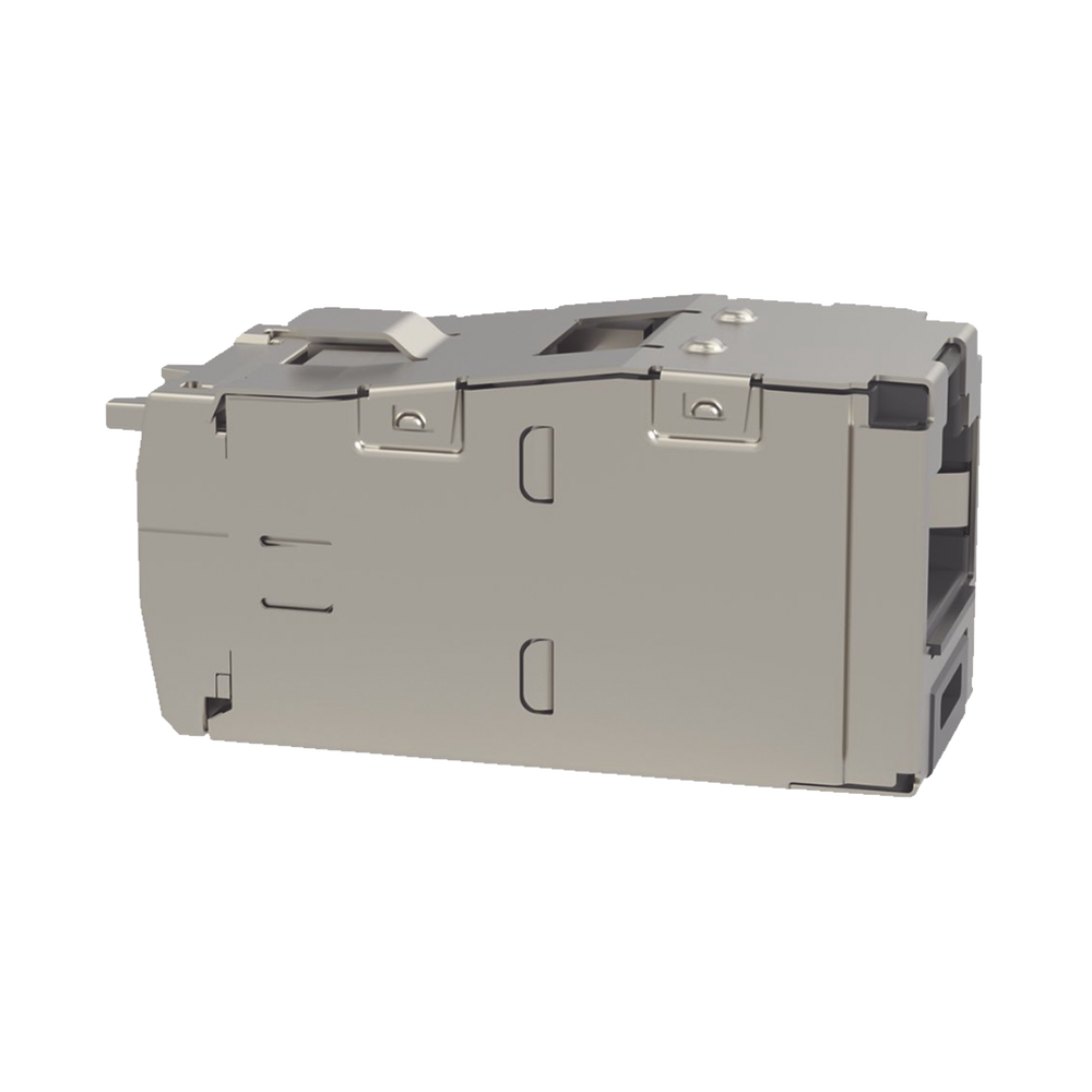 Conector Jack RJ45 Blindado, Estilo TG, Mini-Com, Categoría 6, de 8 Posiciones y 8 Cables, Color Negro