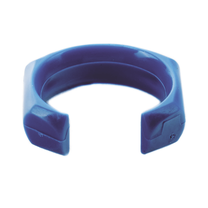 Clip de Identificaci�n para Patch Cord Siemon, Color Azul, Bolsa con 25 Piezas