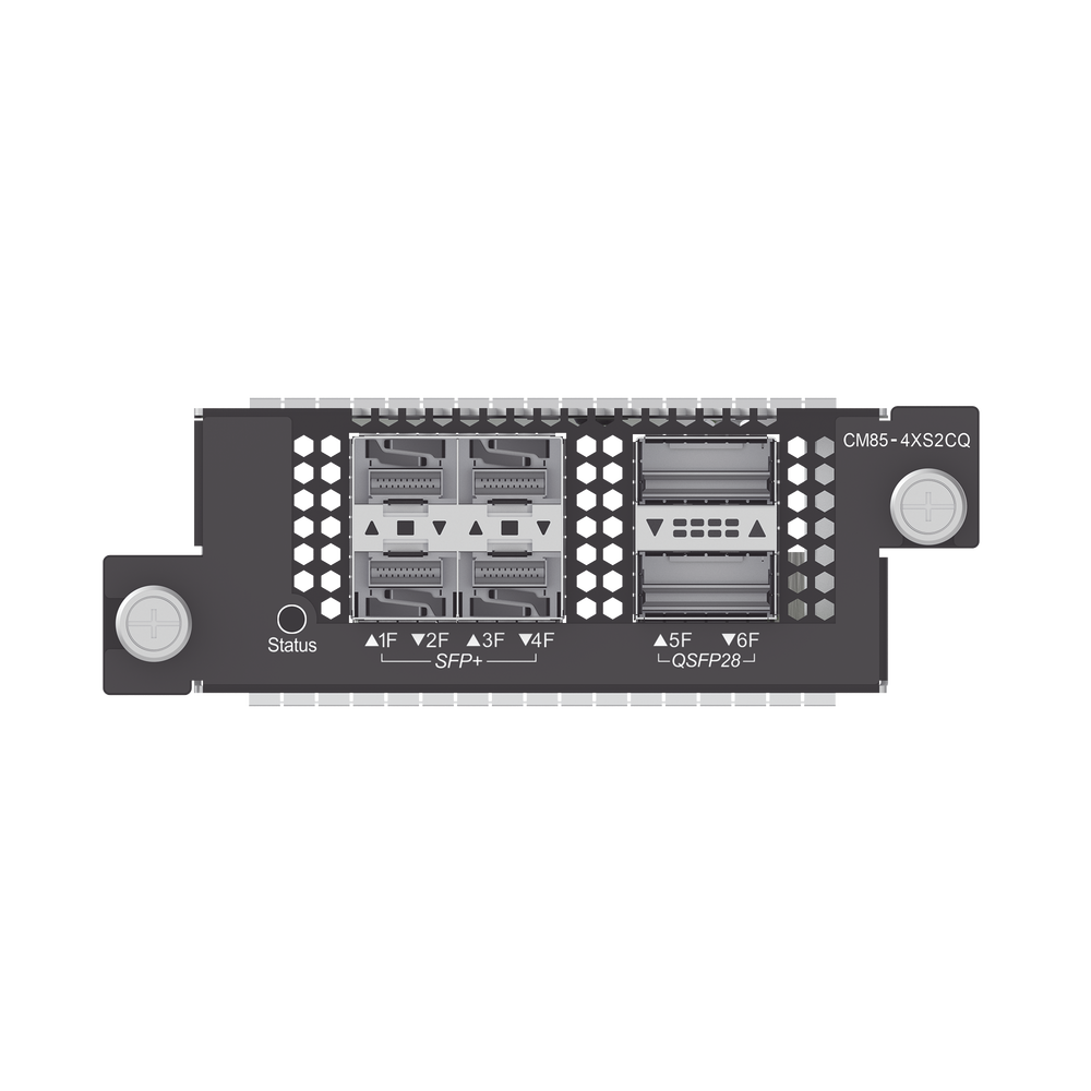 Tarjeta de Expiación para RG-CS85 series switch, 4 puertos SFP+ 10G y 2 puertos QSFP28 100G