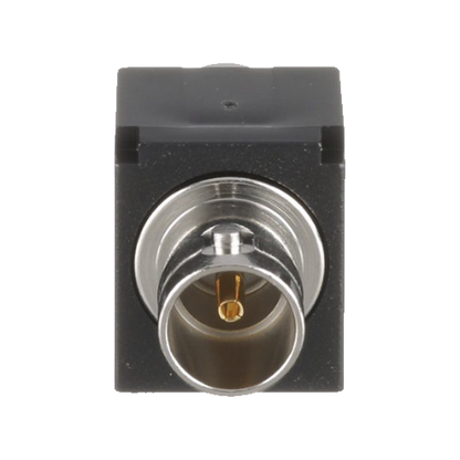 Módulo Acoplador Coaxial Tipo BNC, Mini-Com, de 75 Ohms, Color Negro
