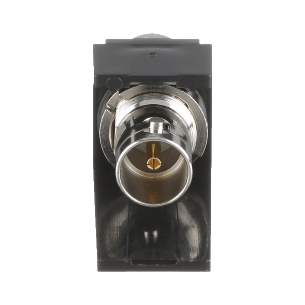 M�dulo Acoplador Coaxial Tipo BNC, Mini-Com, de 75 Ohms, Color Negro