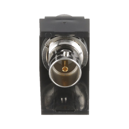 M�dulo Acoplador Coaxial Tipo BNC, Mini-Com, de 75 Ohms, Color Negro