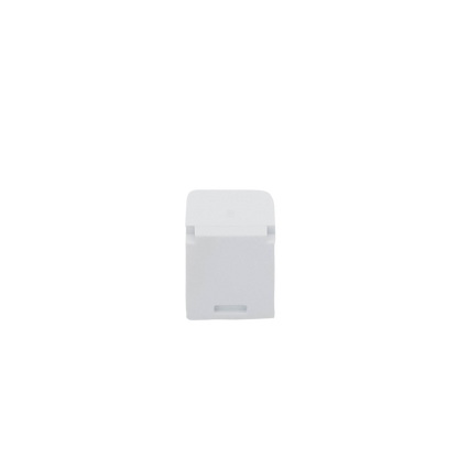 Módulo de Tapa Ciega (Inserto Ciego), Mini-Com, Color Blanco, 1 Pieza