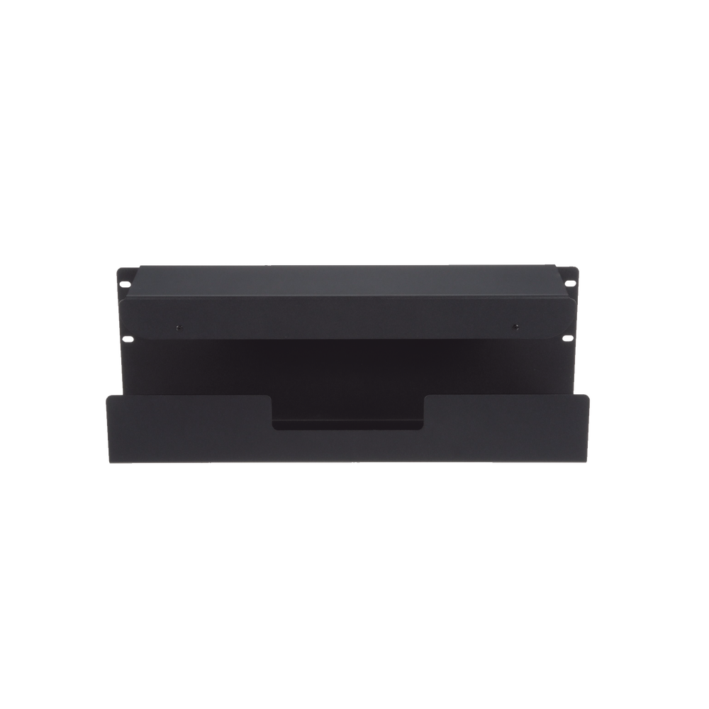 Accesorio Pasacables Para Rack Estándar de 19 in, 4 UR, Capacidad de 260 Cables Cat6, 4.5 in de Profundidad, Color Negro