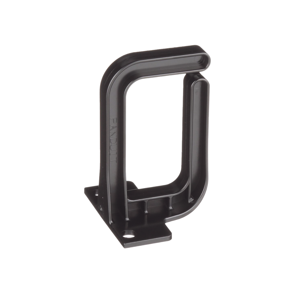 Anillo Tipo D Vertical, Para Gabinetes de Telecomunicaciones, 1 UR, Color Negro