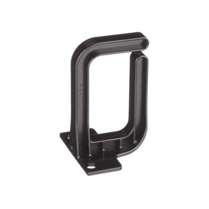 Anillo Tipo D Vertical, Para Gabinetes de Telecomunicaciones, 1 UR, Color Negro