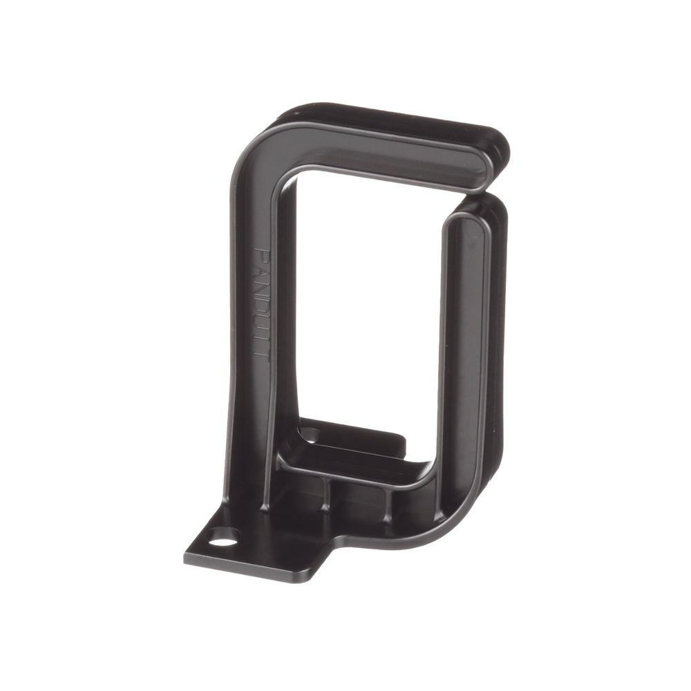 Anillo Tipo D Vertical, Para Gabinetes de Telecomunicaciones, 1 UR, Color Negro