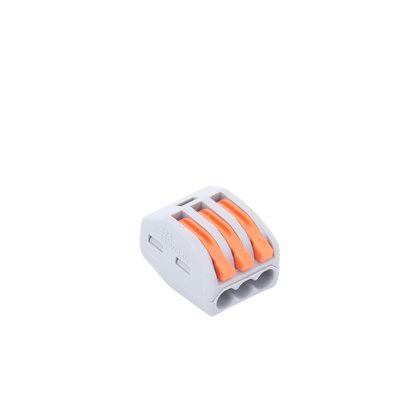 Conector Compacto para 1 Cable de Entrada 2 Cables de Salida / Cables Compatibles 12AWG-28AWG