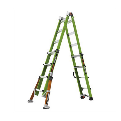 Escalera Multi-Posiciones de 6.7 m (22') para Suelos Inclinados o con Desniveles.