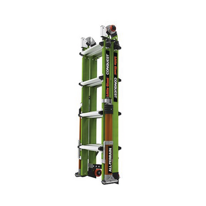 Escalera Multi-Posiciones de 6.7 m (22') para Suelos Inclinados o con Desniveles.