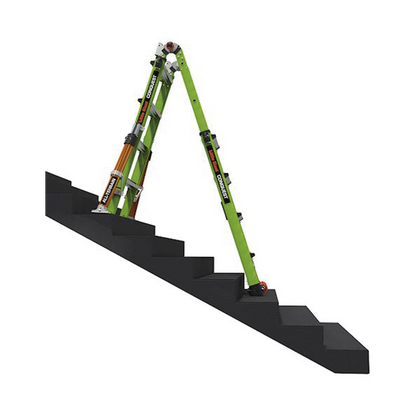 Escalera Multi-Posiciones de 6.7 m (22') para Suelos Inclinados o con Desniveles.