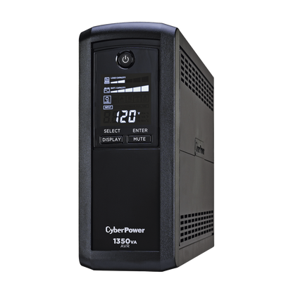 UPS de 1350 VA/815 W, Topología Línea Interactiva, Entrada 120 Vca NEMA 5-15P, Tipo Mini Torre, Con 10 Tomas NEMA 5-15R