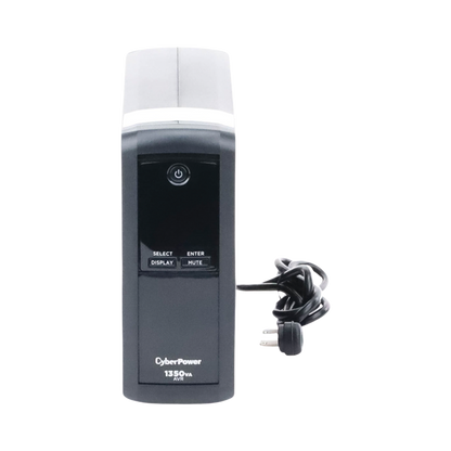 UPS de 1350 VA/815 W, Topología Línea Interactiva, Entrada 120 Vca NEMA 5-15P, Tipo Mini Torre, Con 10 Tomas NEMA 5-15R
