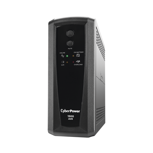 UPS de 1500 VA/900 W, Topología Línea Interactiva, Entrada 120 Vca NEMA 5-15P, Tipo Torre, Con 8 Tomas NEMA 5-15R