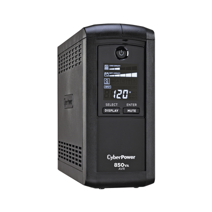 UPS de 850 VA/510 W, Topología Línea Interactiva, Entrada 120 Vca NEMA 5-15P, Tipo Mini Torre, Con 9 Tomas NEMA 5-15R