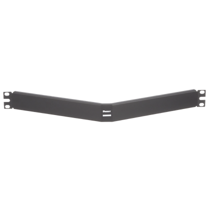Tapa Ciega Para Rack Estándar de 19in, Angulado, de Acero, 1UR, Color Negro