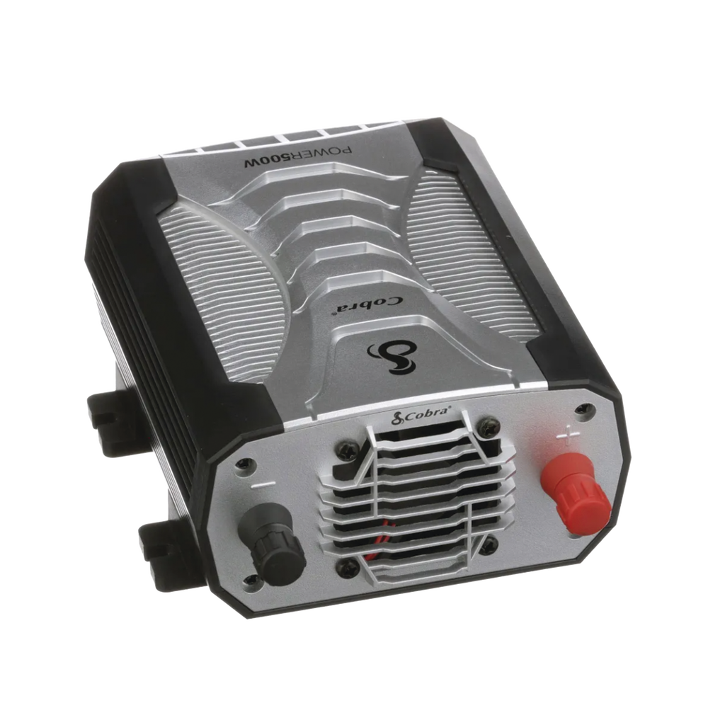Inversor de Potencia / 500W Continuos / 1000W Pico / 2 Salidas AC GFCI / USB-A y USB-C Carga Rápida / Protección Pentagon / 12V DC a 115V AC
