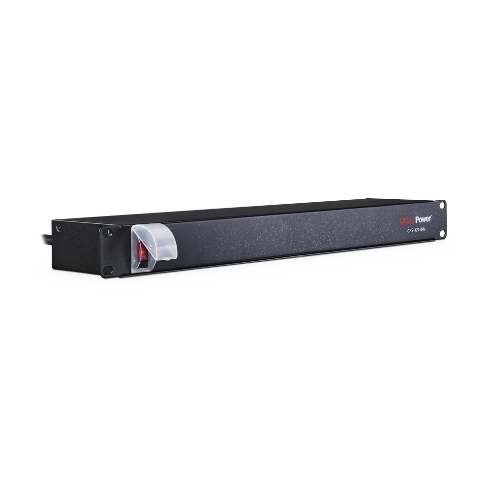PDU Básico Para Distribución de Energía, Con 10 Tomas NEMA 5-15R Traseras, 1UR, 15 Amp, 120 Vca