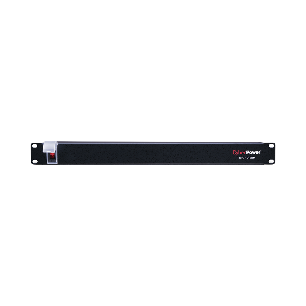 PDU Básico Para Distribución de Energía, Con 10 Tomas NEMA 5-15R Traseras, 1UR, 15 Amp, 120 Vca