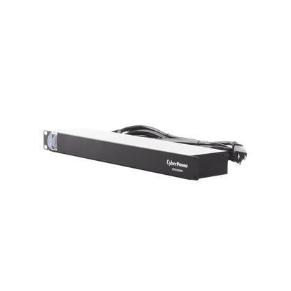 PDU Básico Para Distribución de Energía, Con 10 Tomas NEMA 5-15R Traseras, 1UR, 15 Amp, 120 Vca