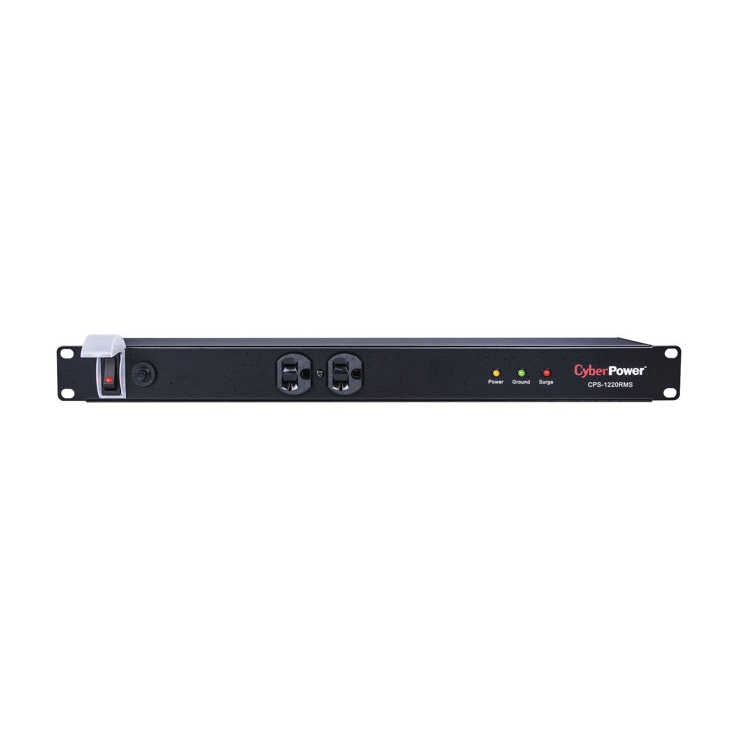 Supresor de Picos de 1800J En Rack Con 2 Tomas NEMA 5-20R y 10 NEMA 5-20R Traseras Con Circuit Breaker de 20A, Clavija NEMA 5-20P