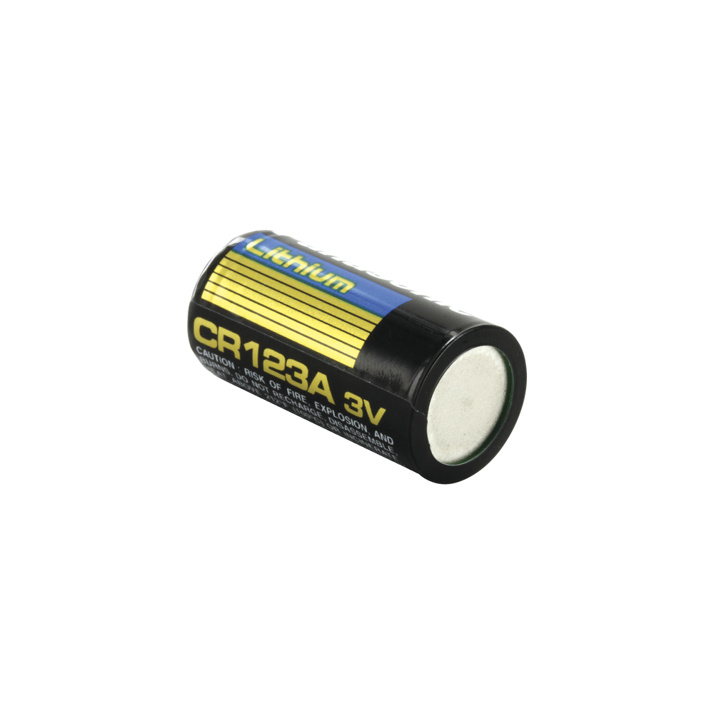 Batería CR123A de Litio 3 V 1300 mAh (No recargable)