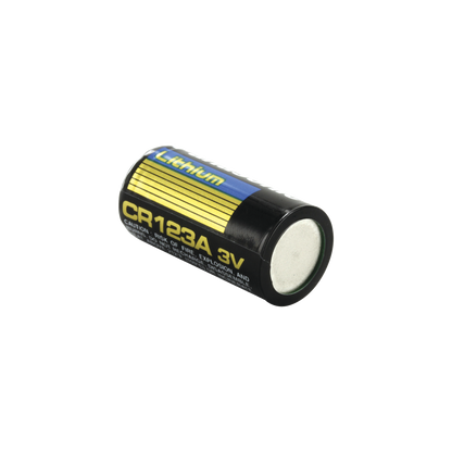 Batería CR123A de Litio 3 V 1300 mAh (No recargable)