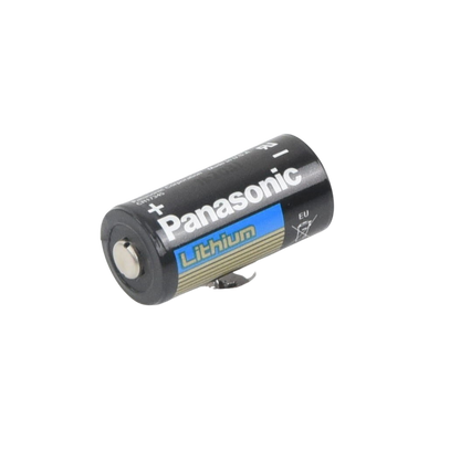 Batería de litio PANASONIC / 3 Vcc /1,550 mAh / Aplicación en transmisores de alarma inalámbricos