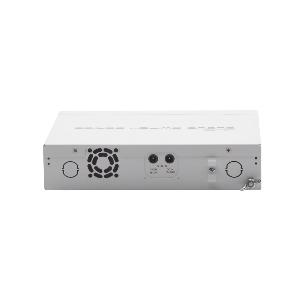 Cloud Router Switch Administrable L3, 8 puertos 10/100/1000 Mbps c/PoE Pasivo ó 802.3af/at, 4 Puertos SFP
