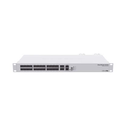 Cloud Router Switch, Sistema Operativo Dual 24 Puertos 10G SFP+, 2 Puertos 40G QSFP+