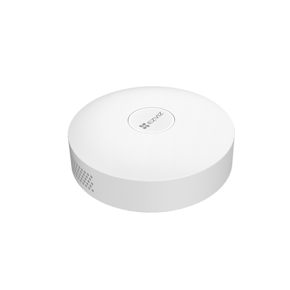 Hub Wi-Fi Para Sensores de Alarma / Soporta Hasta 32 Dispositivos / Configuración Mediante App EZVIZ / Protocolo Zigbee Para Vincular Accesorios / Alertas de Eventos Al  Instante
