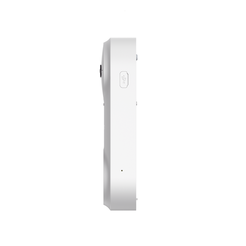 Timbre con Cámara Wi-Fi (Doorbell) de Batería Recargable  / Libre de Cables / Uso Exterior Con Protección (IP65) / Cámara 3 Megapíxel / Llamada a la App / Incluye Timbre Para Interior Con Timbres Seleccionables / Ranura