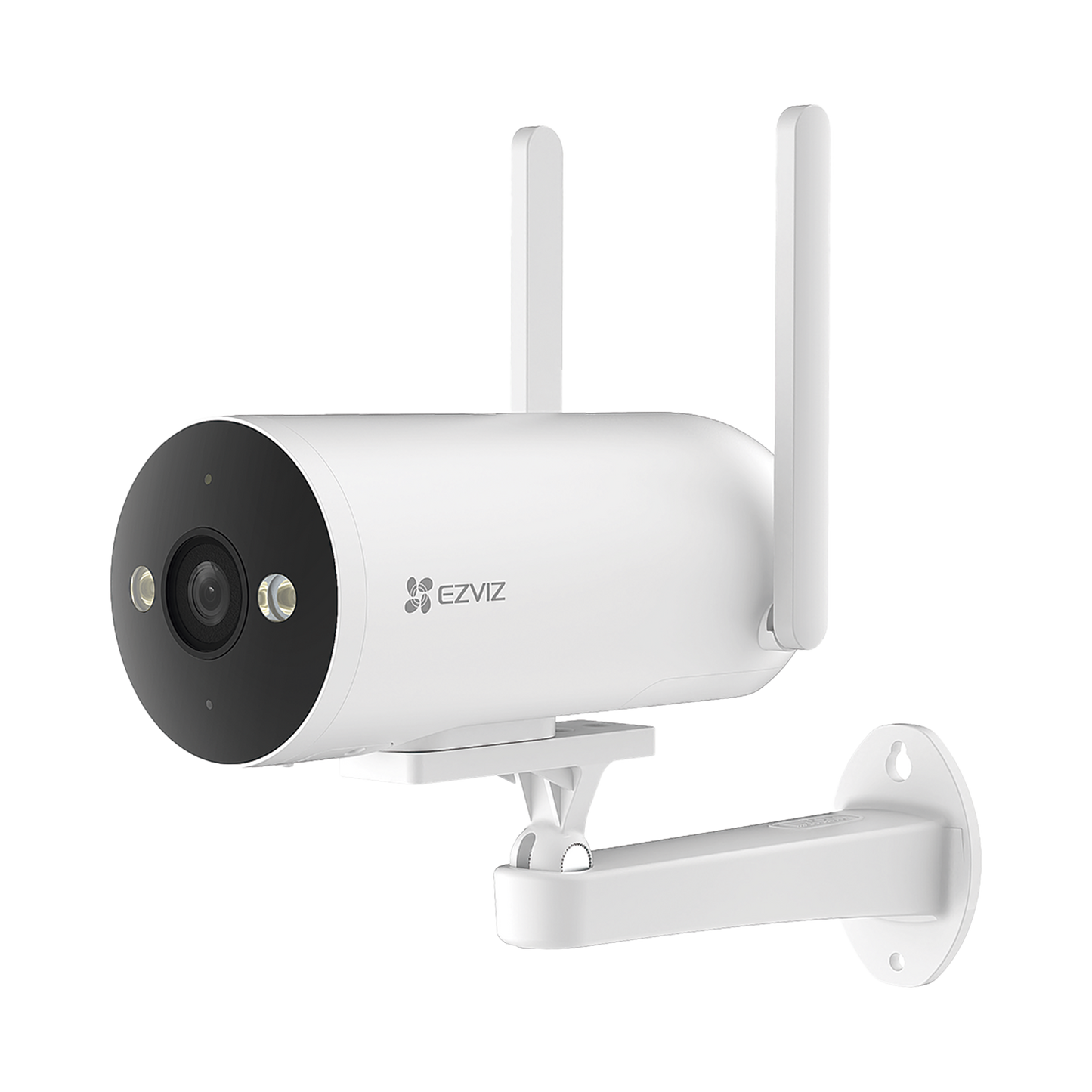 Cámara Bala / 4G / Resolución 3 Megapixel (2K) / Visión Nocturna en Color / AI Detección de Humanos y Vehículos / Defensa Activa con Sirena y Luz Estroboscópica / IP67