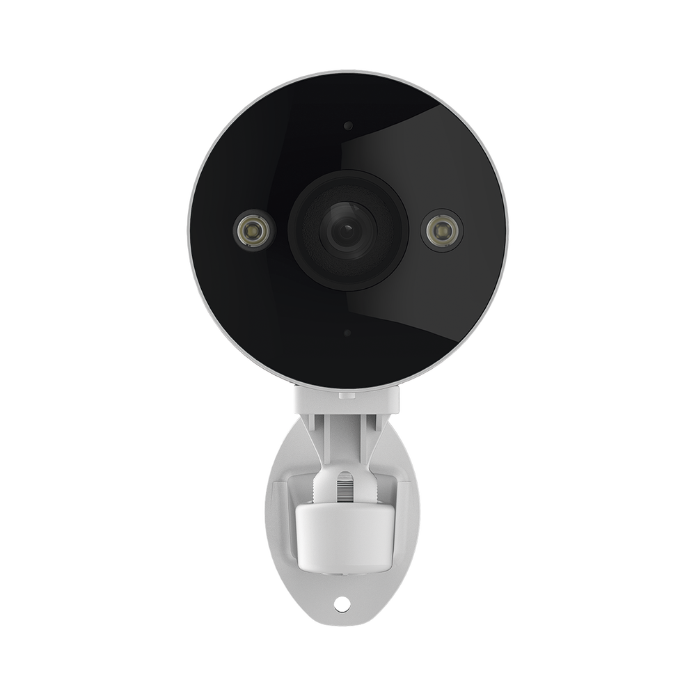 Cámara IP Exterior PoE / Color Night Vision / 3 Megapixel (2K) / AI Detección Humana y Vehiculos / H.265 / Vision Nocturna a Color / IP67 / Audio Bidireccional / Luz y Sirena / Micro SD