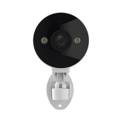 Cámara IP Exterior PoE / Color Night Vision / 3 Megapixel (2K) / AI Detección Humana y Vehiculos / H.265 / Vision Nocturna a Color / IP67 / Audio Bidireccional / Luz y Sirena / Micro SD