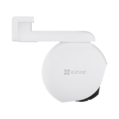 Cámara PT / Wi-Fi / Lente Dual / Panorámica 360° / Resolución 4K / Visión Nocturna ColorFULL  / IA Detección de Humanos y Vehiculos / Alarma con Sirena y Luz / IP65