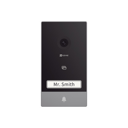 Videoportero IP Conexión a 2 Hilos / Con Monitor Wi-Fi para Interior / Frente de Calle  IP65 Uso En Exterior Debe Tener Protección / Cámara 3 Megapíxel / Llamada a la App / Apertura remota  / Apertura de 1 Puerta y un 1 Porton