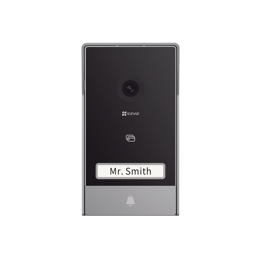Videoportero IP Conexión a 2 Hilos / Con Monitor Wi-Fi para Interior / Frente de Calle  IP65 Uso En Exterior Debe Tener Protección / Cámara 3 Megapíxel / Llamada a la App / Apertura remota  / Apertura de 1 Puerta y un 1 Porton